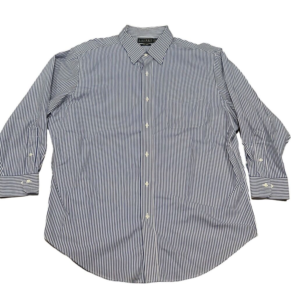 Lauren Ralph Lauren Green Label Men's Long Sleeve Button Down Shirt Size 17.5/33